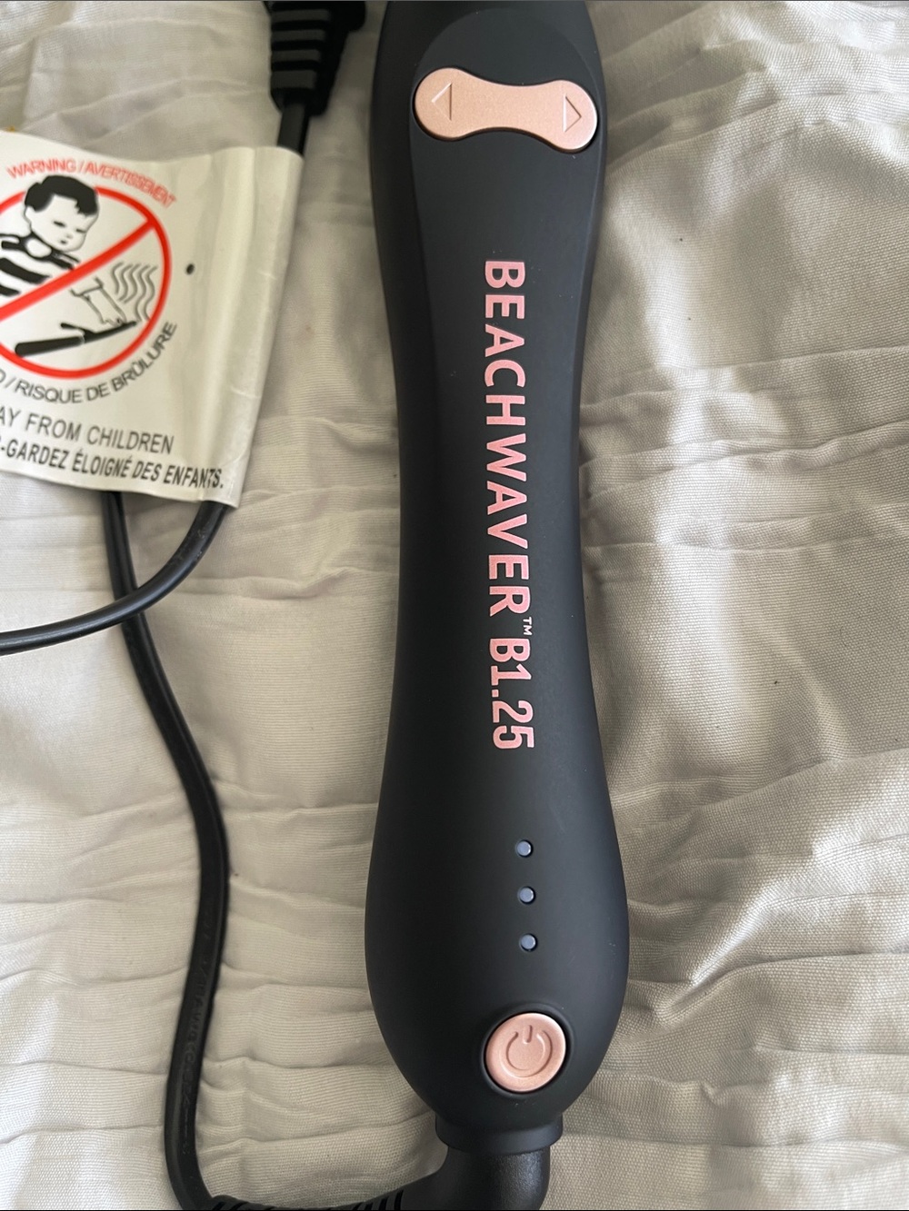 beachwaver B1.25 Pink and Black Curling/Waving Iron. Brand new never used. - Picture 3 of 6